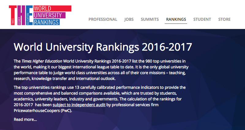 7 Pakistani Universities Ranked In The Times Higher Education World 