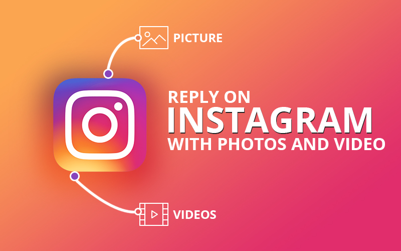 Reply on Instagram with photos and video