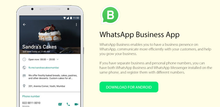 Whatsapp Introduces ‘whatsapp Business’ For Android And It Is Free