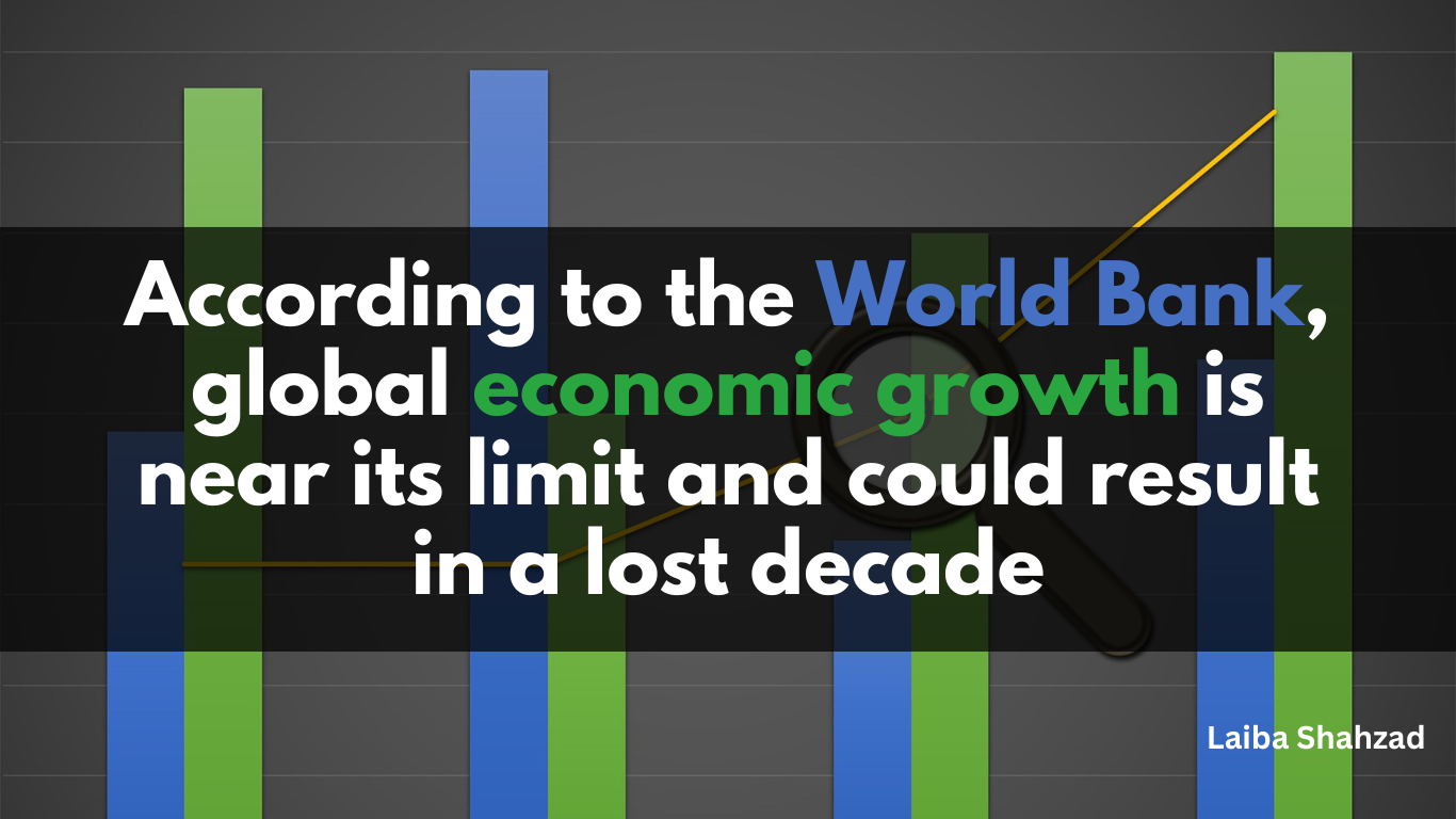 Growth Could Slow As The World Bank Reaches Its Speed Limit