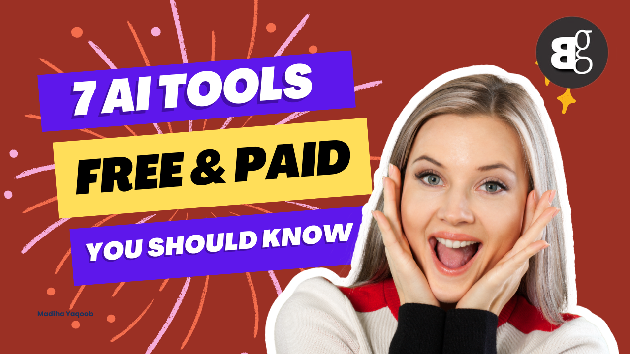 7 ai tools free and paid you should know