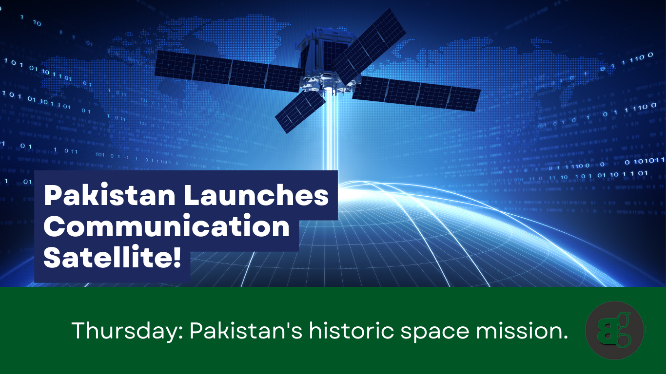 Pakistan launches a communication satellite on Thursday