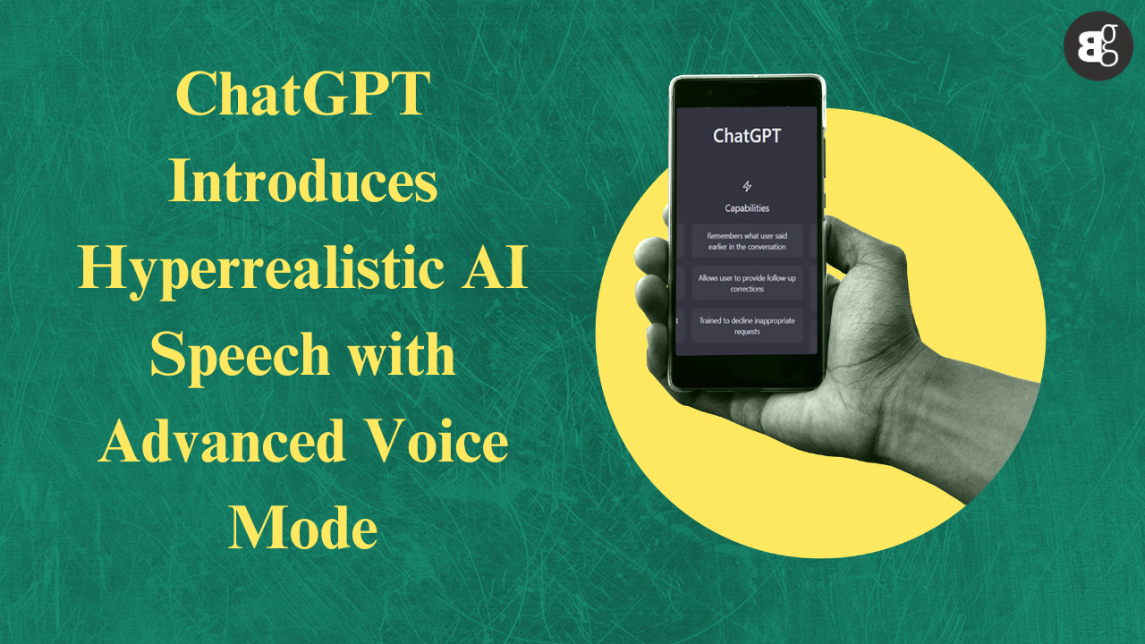 ChatGPT Introduces Hyperrealistic AI Speech with Voice Mode