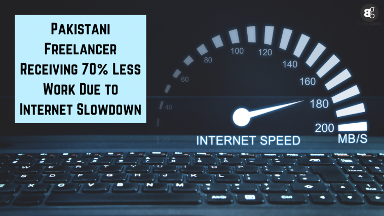 Pakistani Freelancer Receiving 70% Less Work Due to Internet Slowdown