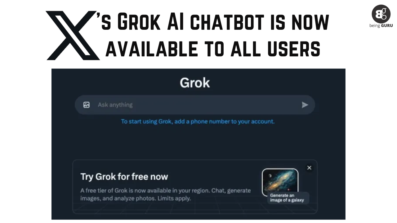 X’s Grok AI chatbot is now available to all users