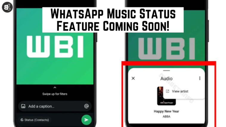 WhatsApp Music Status Feature Coming Soon!