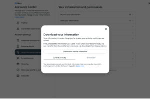 How to download your Facebook archive