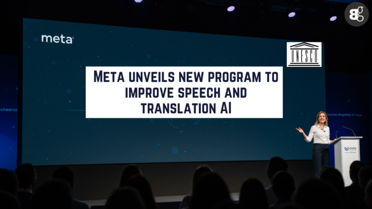 Meta unveils new program to improve speech and translation AI