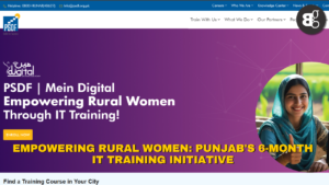 Empowering Rural Women Punjab's 6-Month IT Training Initiative