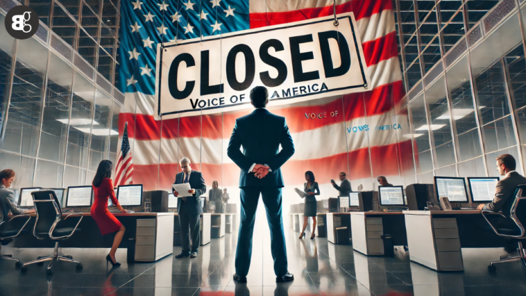 Trump Blocks Funding for Voice of America and Other US Media Outlets