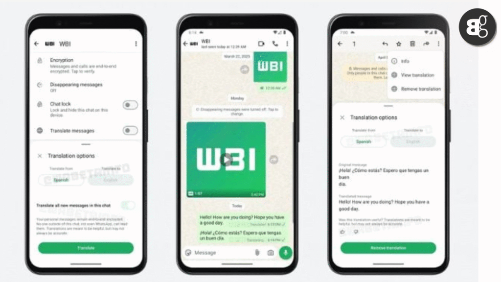 WhatsApp Adds In-App Translation Feature 2025