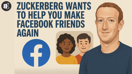 Zuckerberg Wants to Help You Make Facebook Friends Again