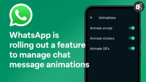 WhatsApp chat message animations