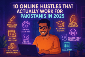 10 Online Hustles That Actually Work for Pakistanis in 2025