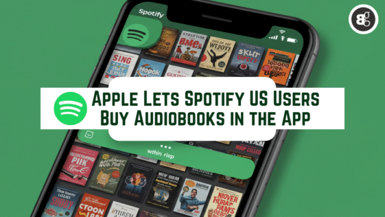 Apple Lets Spotify US Users Buy Audiobooks in the App