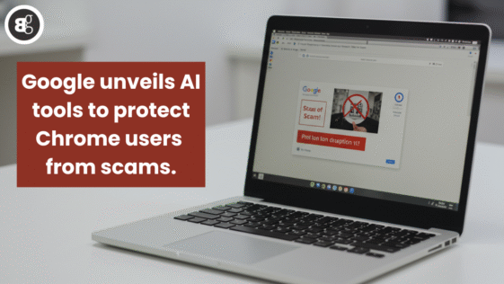 Google unveils AI tools to protect Chrome users from scams.
