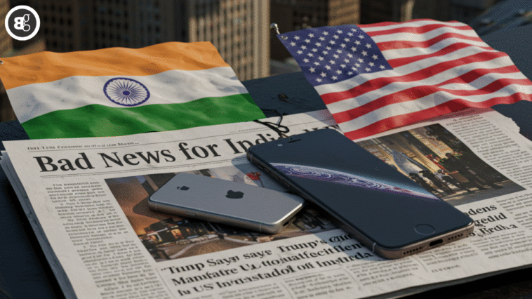 Trump Says Apple's CEO to Manufacture in US instead of India