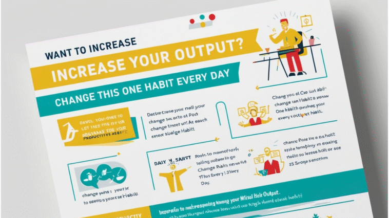 Increase Your Output: Transform This One Habit Daily