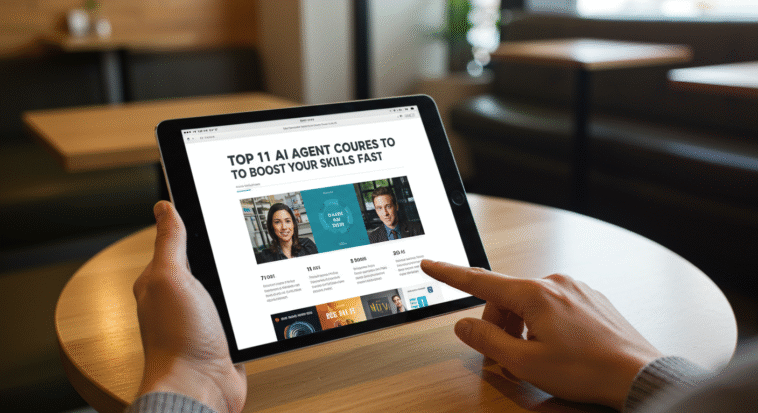 Top 11 AI Agent Courses to Boost Your Skills Fast