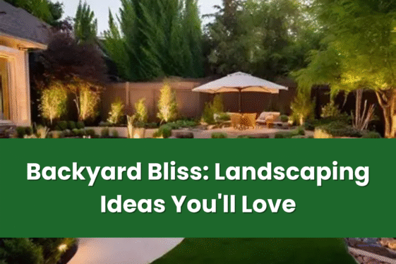 Backyard Bliss Landscaping Ideas You'll Love