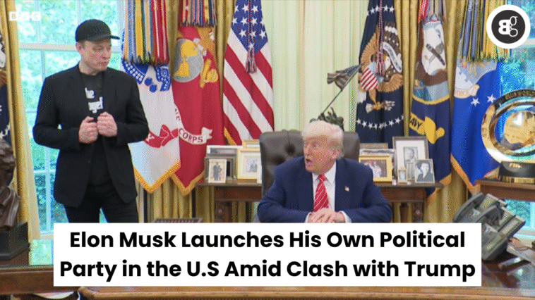 Elon Musk Launches His Own Political Party in the U.S