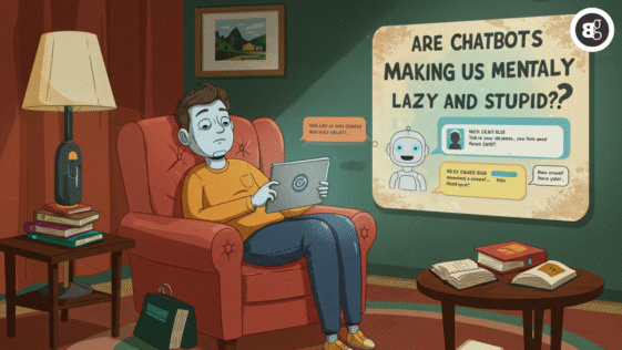 Are Chatbots Making Us Mentally Lazy and Stupid