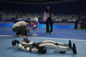 Beijing Hosts First World Humanoid Robot Game