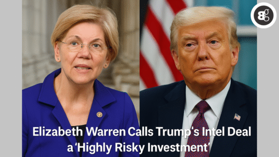 Elizabeth Warren Calls Trump’s Intel Deal a ‘Highly Risky Investment’