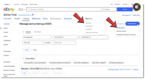 eBay-Seller-Hub-listings