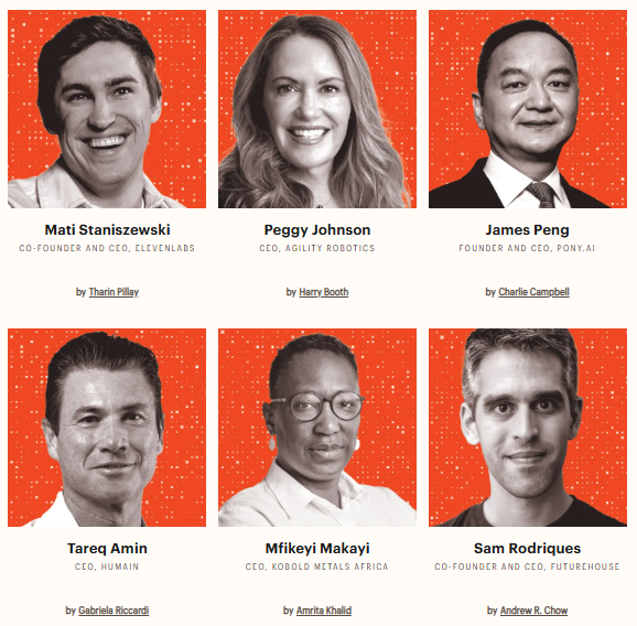 Most Influential People in AI 2025