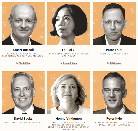 Most Influential People in AI 2025