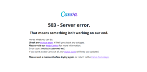 Canva-503-Server-Error