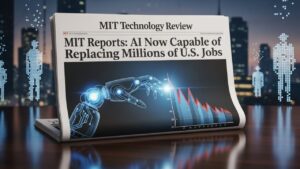 MIT reports AI now capable of replacing millions of U.S. jobs