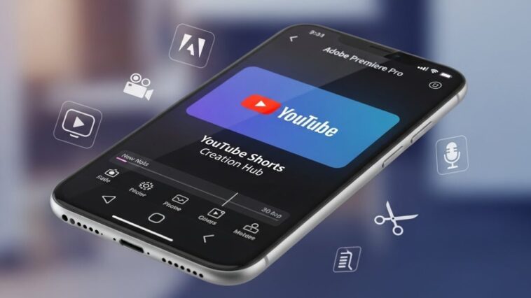 Adobe debuts new Shorts creation hub in Premiere mobile