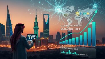 Saudi Arabia Ranks 5th Globally in AI Sector Growth