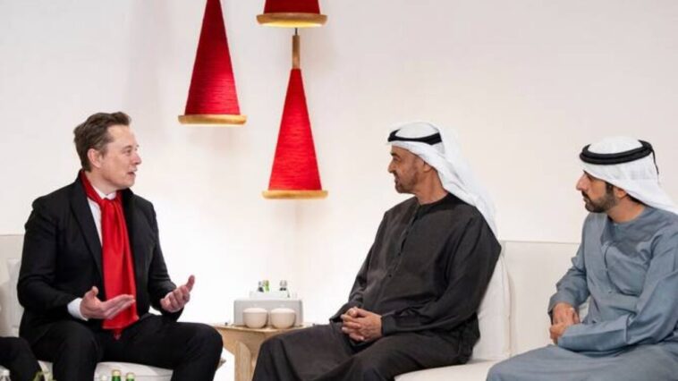 UAE President Meets Elon Musk to Discuss AI and Advanced Technology