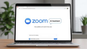 Zoom’s AI assistant now available on the web for free users