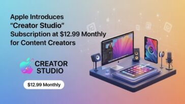 Apple Rolls Out Creator Studio Bundle for Content Creators