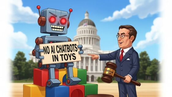 California Lawmaker Pushes a Four-Year Ban on AI Chatbots in Kids Toys