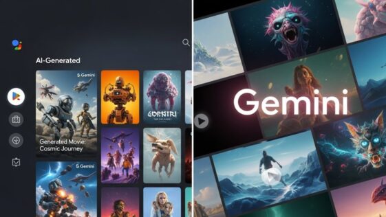 Gemini Update Adds AI-Generated Images and Videos to Google TV