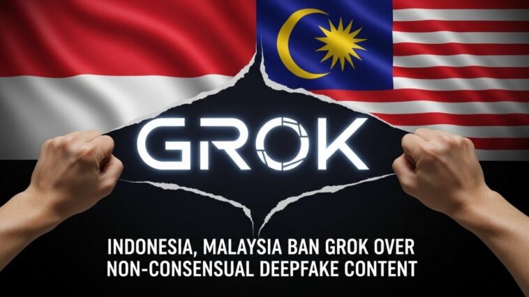 Indonesia, Malaysia Ban Grok Over Non-Consensual Deepfake Content