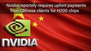 Nvidia asks Chinese buyers to prepay for H200 AI chips