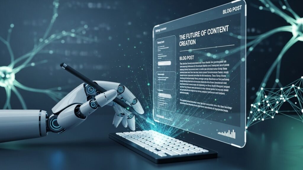 AI Writing the Blog Post