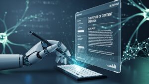 AI Writing the Blog Post