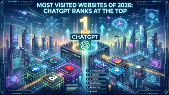 Most Visited Websites of 2026 ChatGPT Ranks at the Top