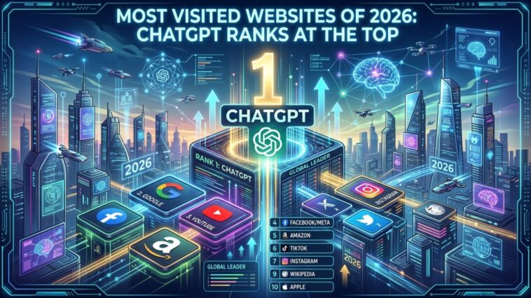 Most Visited Websites of 2026 ChatGPT Ranks at the Top