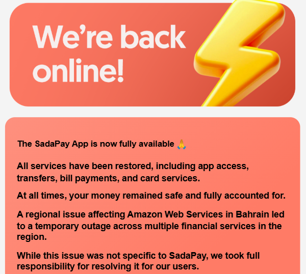 Sadapay is back