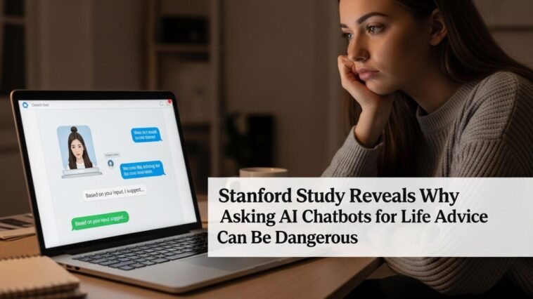 Why Asking AI Chatbots for Life Advice Can Be Dangerous