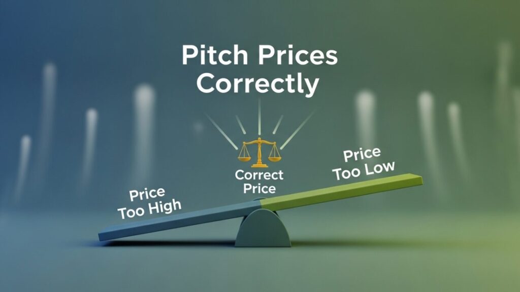 Pitch Prices Correctly