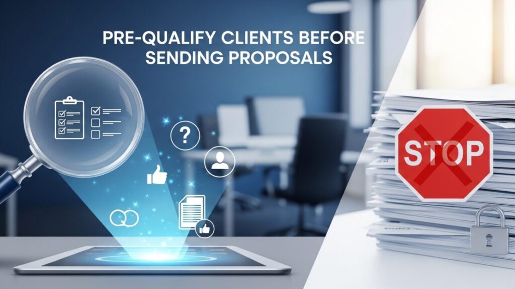 Pre-Qualify Clients Before Sending Proposals